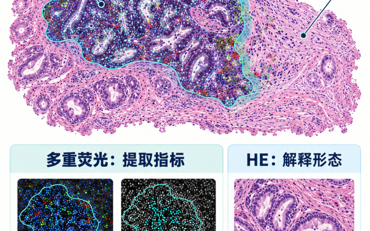 HE与多重荧光配准:寻找与疾病进展相关的图像特征配图1